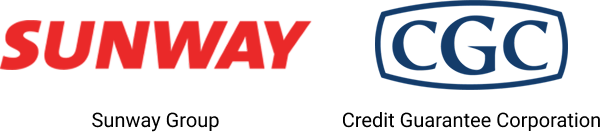 Sunway Group and Credit Guarantee Corporation (CGC) logo